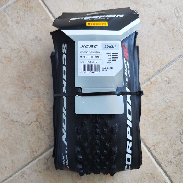 Pneu Pirelli Scorpion Sport XC RC 29x2.4" dobrável