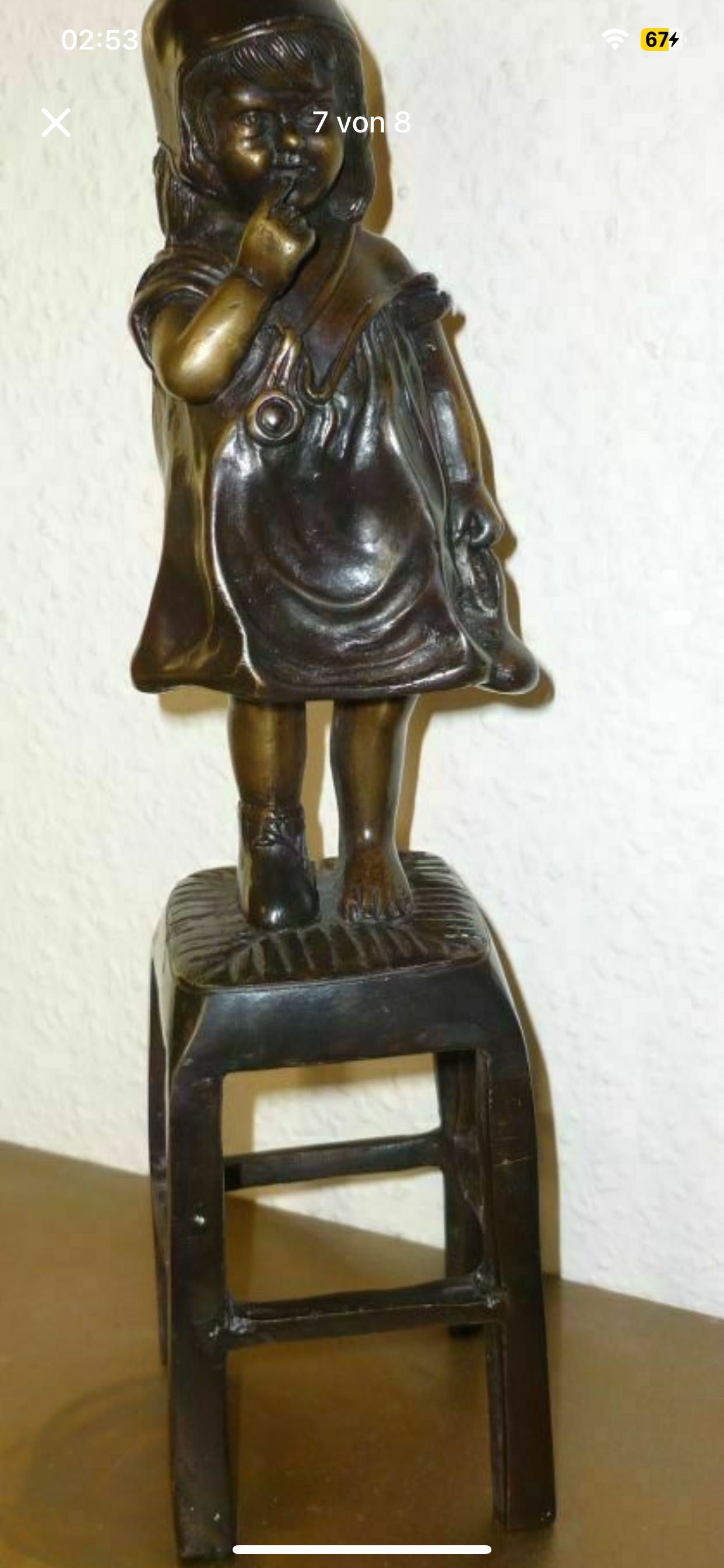 Linda Escultura em bronze