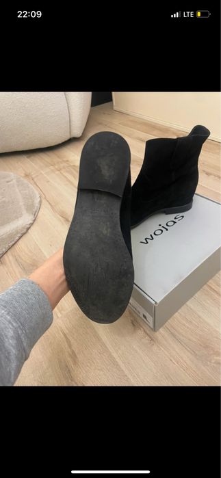 Kowbojki Wojas czarne