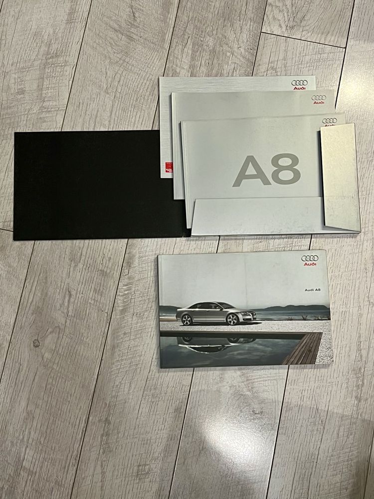 Foldery katalogi Audi A2 A3 S3 S4 A4 A6 C6 b7 S4 dla fana marki