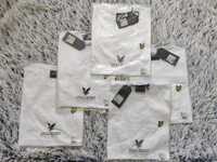 Lyle & Scott - 5 pack gładkch i t-shirtów "M" w kolorze białym