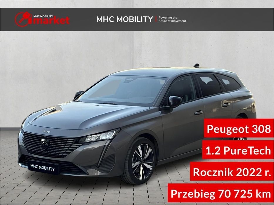 Peugeot 308 Salon PL Pierwszy właściciel Pełna historia Bezwypadkowy