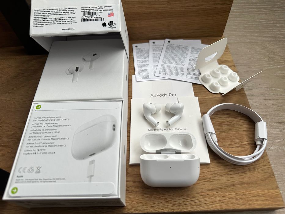 Навушники AirPods Pro 2+Чохол+Ремінець в ПОДАРУНОК.РОЗПРОЖАЖА!!