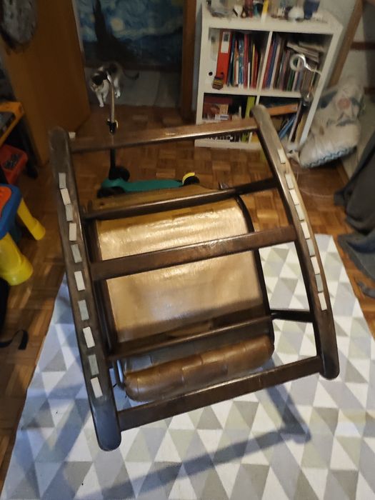 Cadeira de baloiço (para restauro - revestimento)