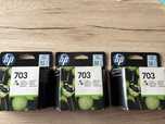 3x Tusz do drukarki HP nr 703 color