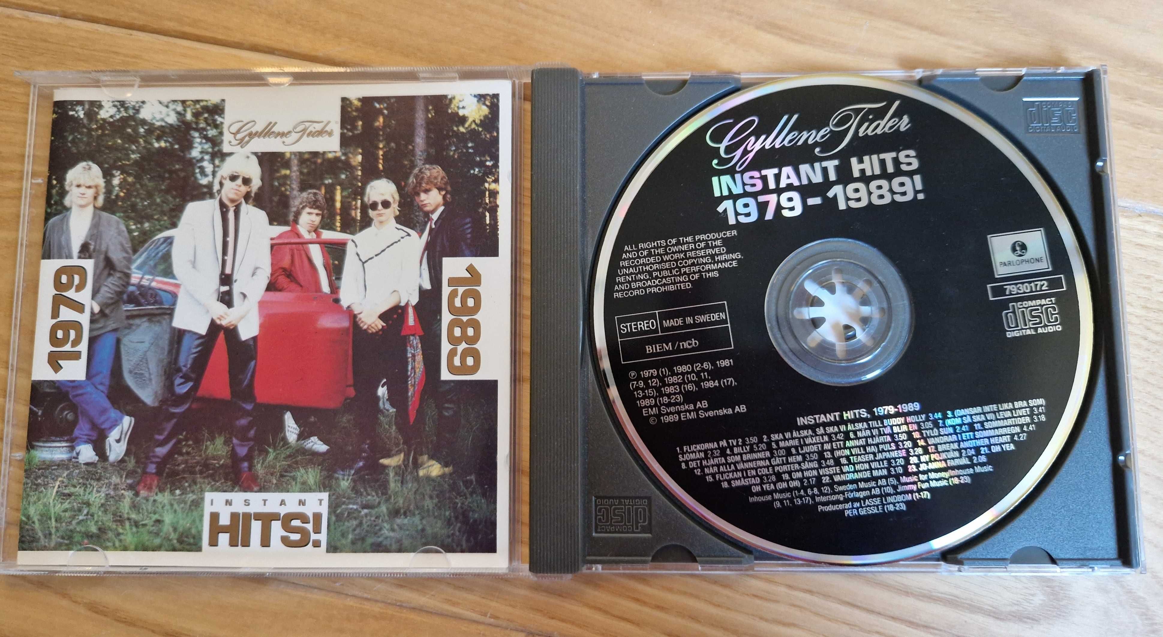 Gyllene Tider/Gessle/Roxette CD rare Instant hits