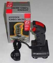 JOYSTICK TURBO MICRO 6 Mikrostyki wtyczka 9-pin ATARI NOWY