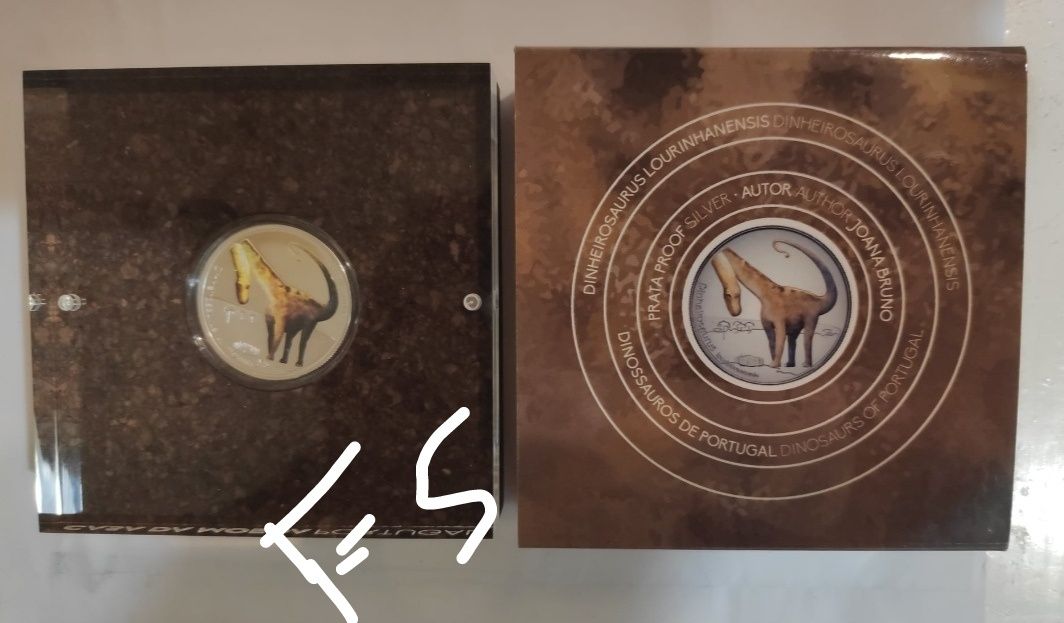 5€ Proof prata Dino 2021