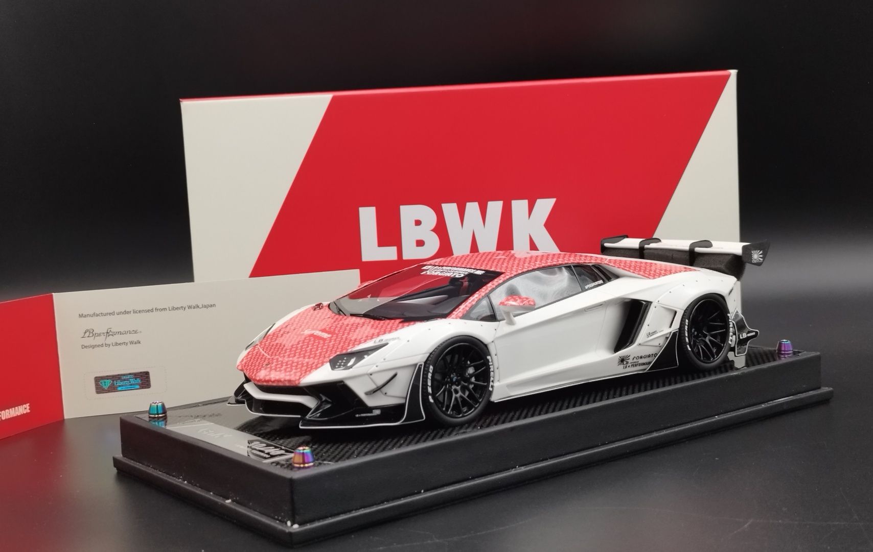 1:18 Liberty Walk Lamborghini Aventador Louis Vuitton Limit 30/40