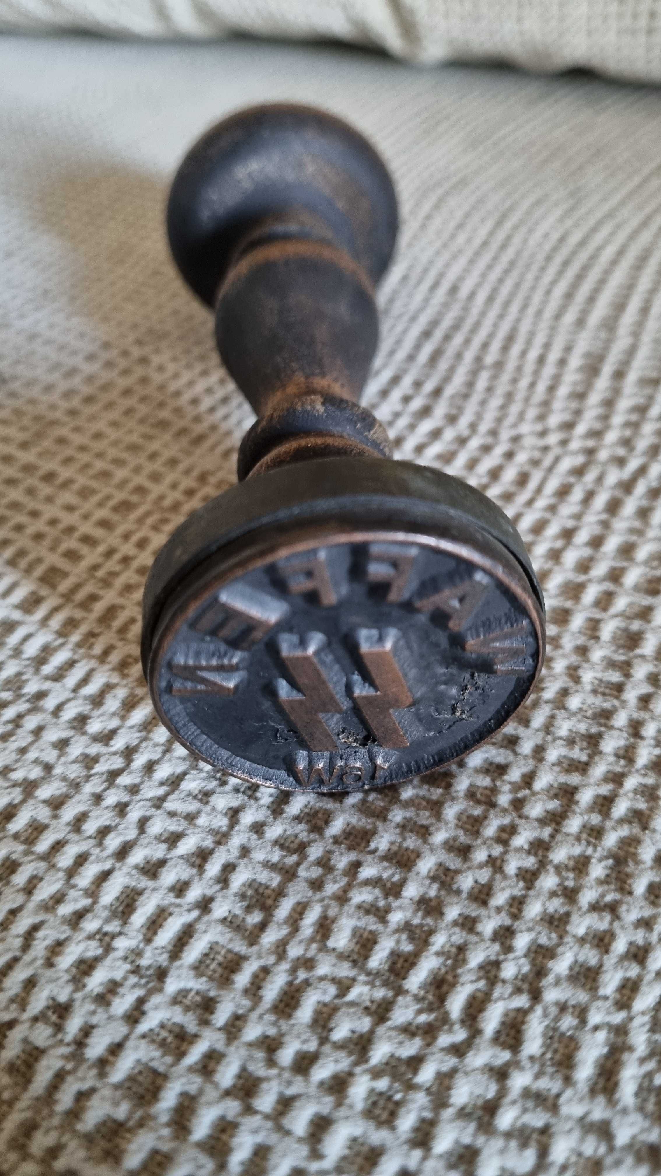 Carimbo Alemanha Nazi SS WAFFEN