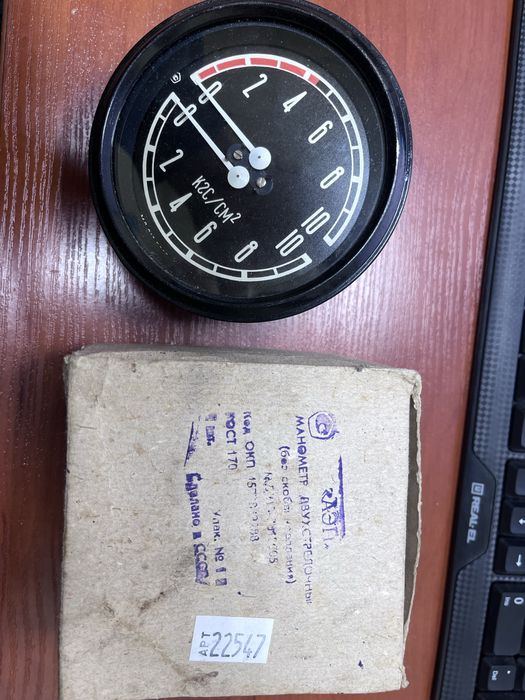 Указатель давления воздуха ЗИЛ-130 131 КРАЗ УРАЛ-375 МД-213