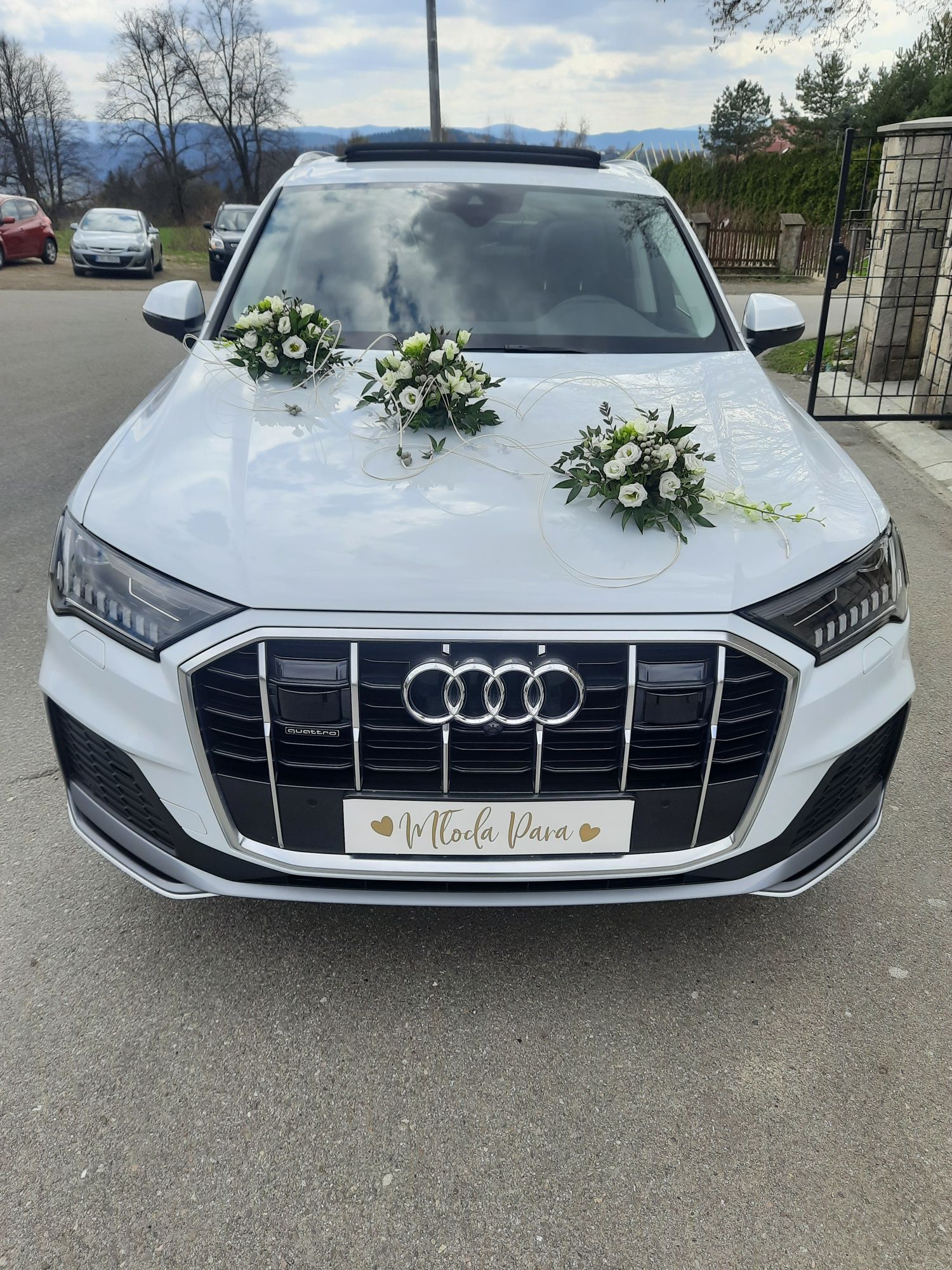 Audi Q7 auto,samochód do ślubu
