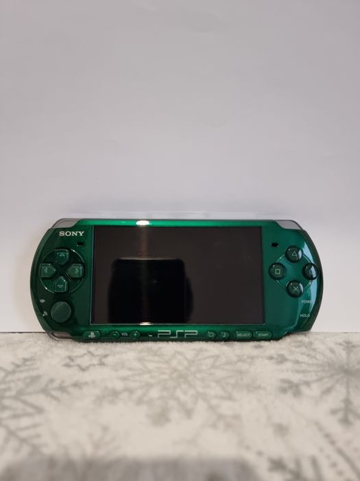 Japońskie PSP 3000, 256 gier Spirited Green 100% oryginalna