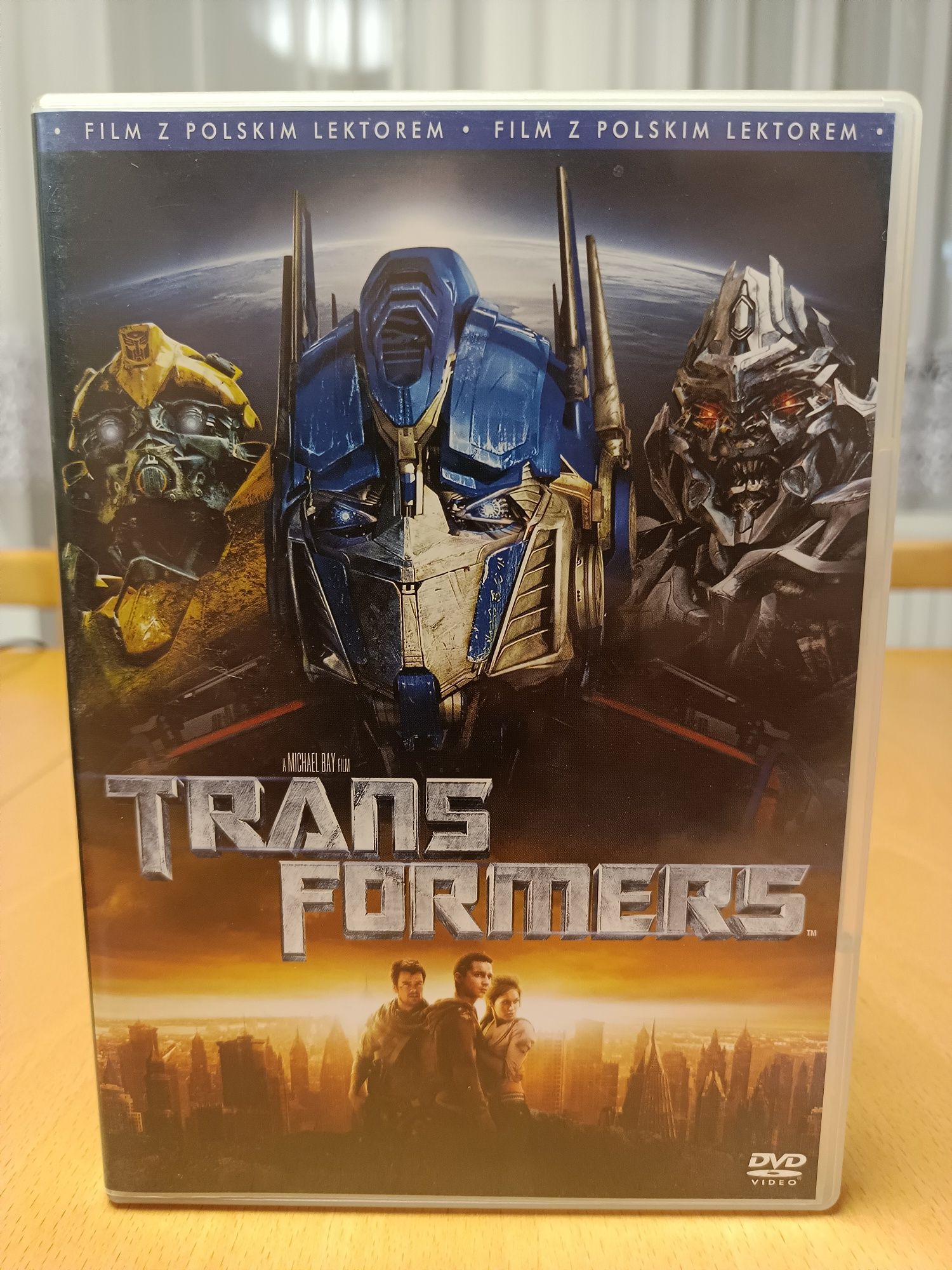 Transformers film DVD polski lektor