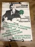 Plakat wyborczy Bartoszcze twoim kandydatem mały