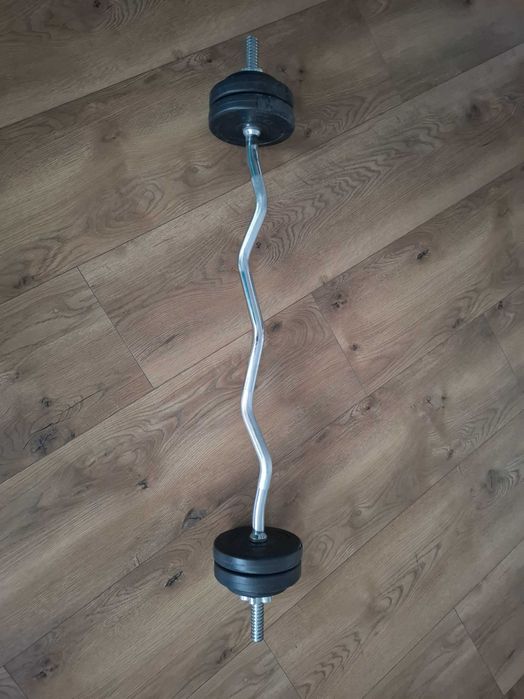 Sztanga łamana kompletna