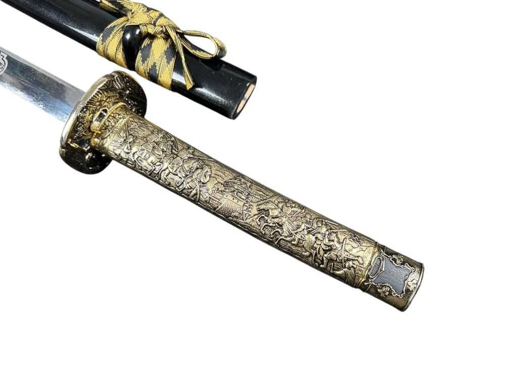 grawerowana katana JAPOŃSKA MASAMUNE ODA miecz samurajski 180 +STOJAK
