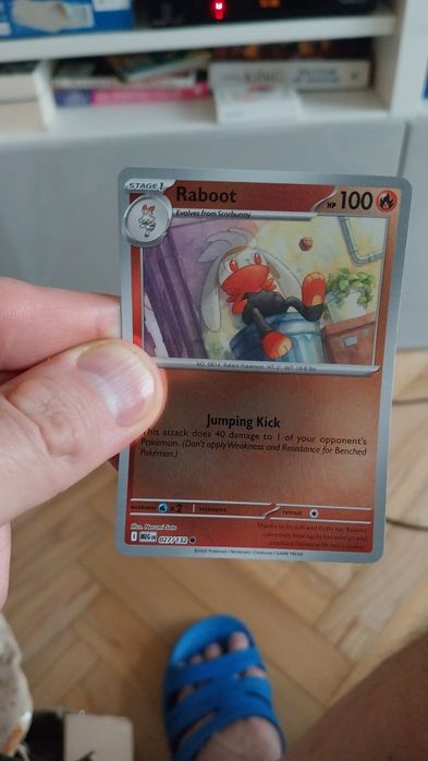 Karta pokemon raboot