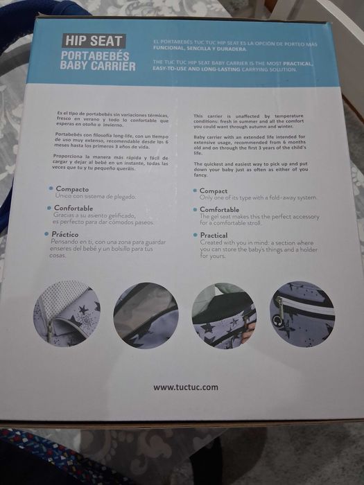 Marsupio tuctuc como novo