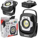 YATO REFLEKTOR PRZENOŚNY ROBOCZY AKUMULATOROWY LED 10W 1200LM CZUJNIK RUCHU