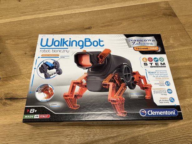 Clementoni, Walking Bot, zestaw chodzący robot, 50059