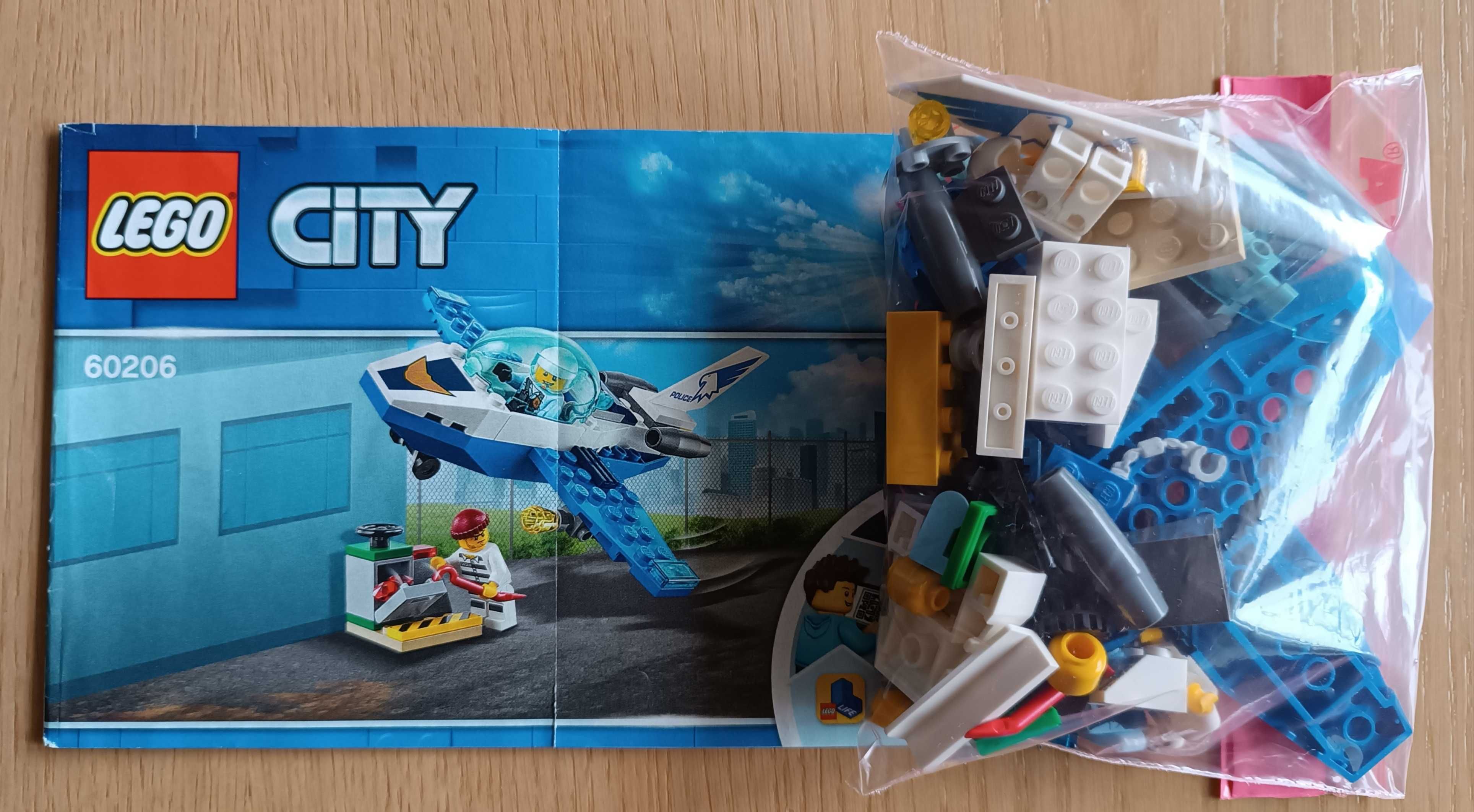 LEGO City 60206 Policyjny Patrol Powietrzny Stan Idealny