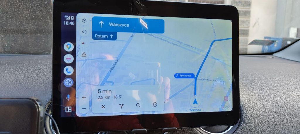 Android auto + tablet 10 cali