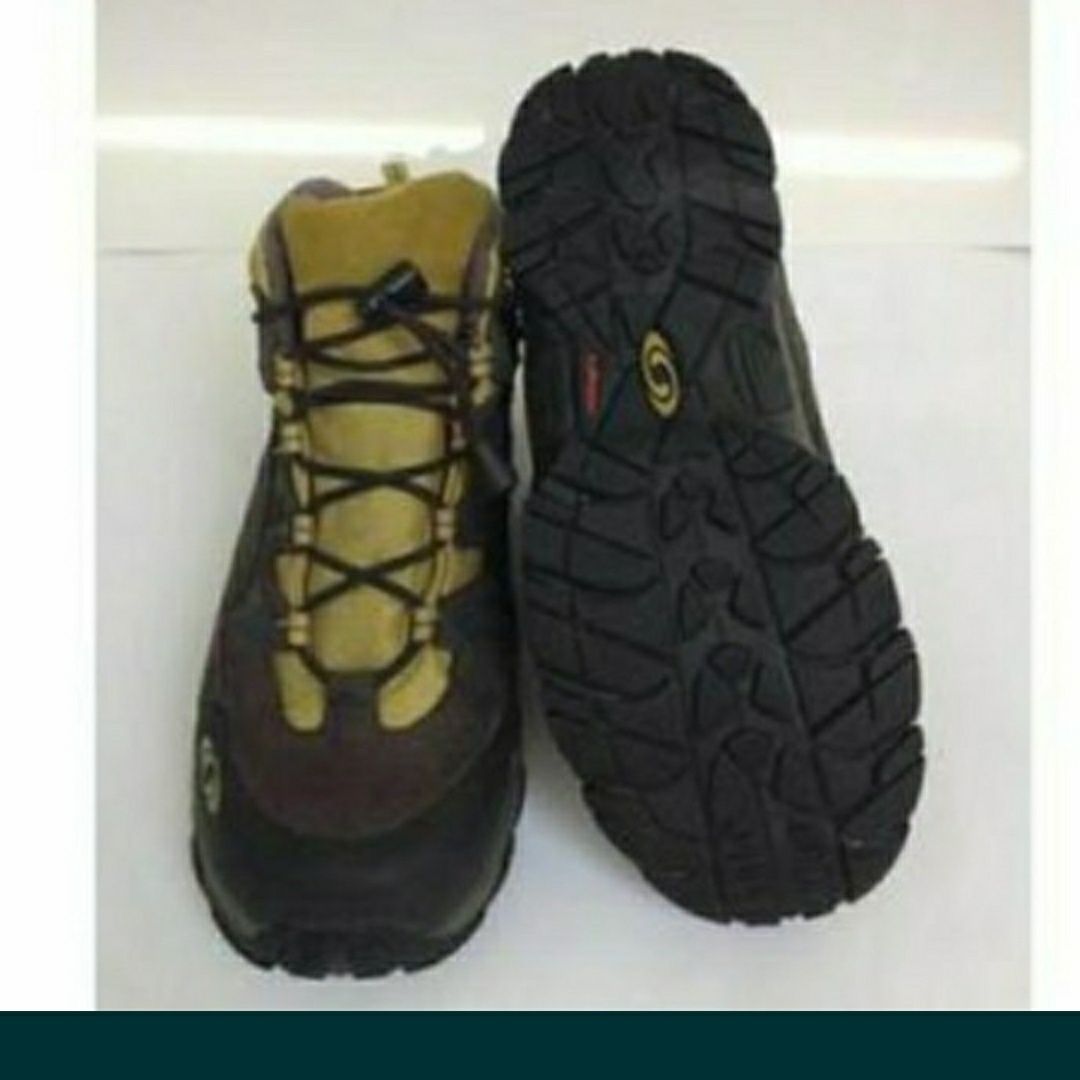 Salomon  waterproof contagrip  кожаные ботинки 37