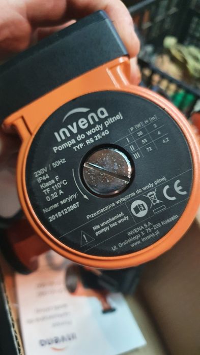 Pompa wody pitnej INVENA RS25/4G