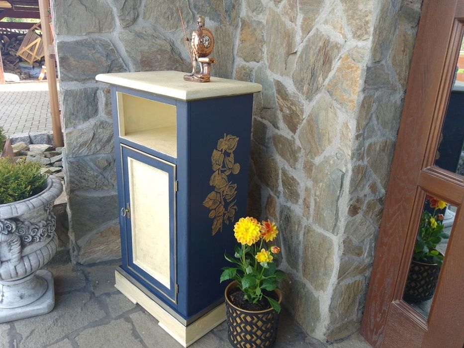 Malowana Szafka Komoda Stylowa Piękna