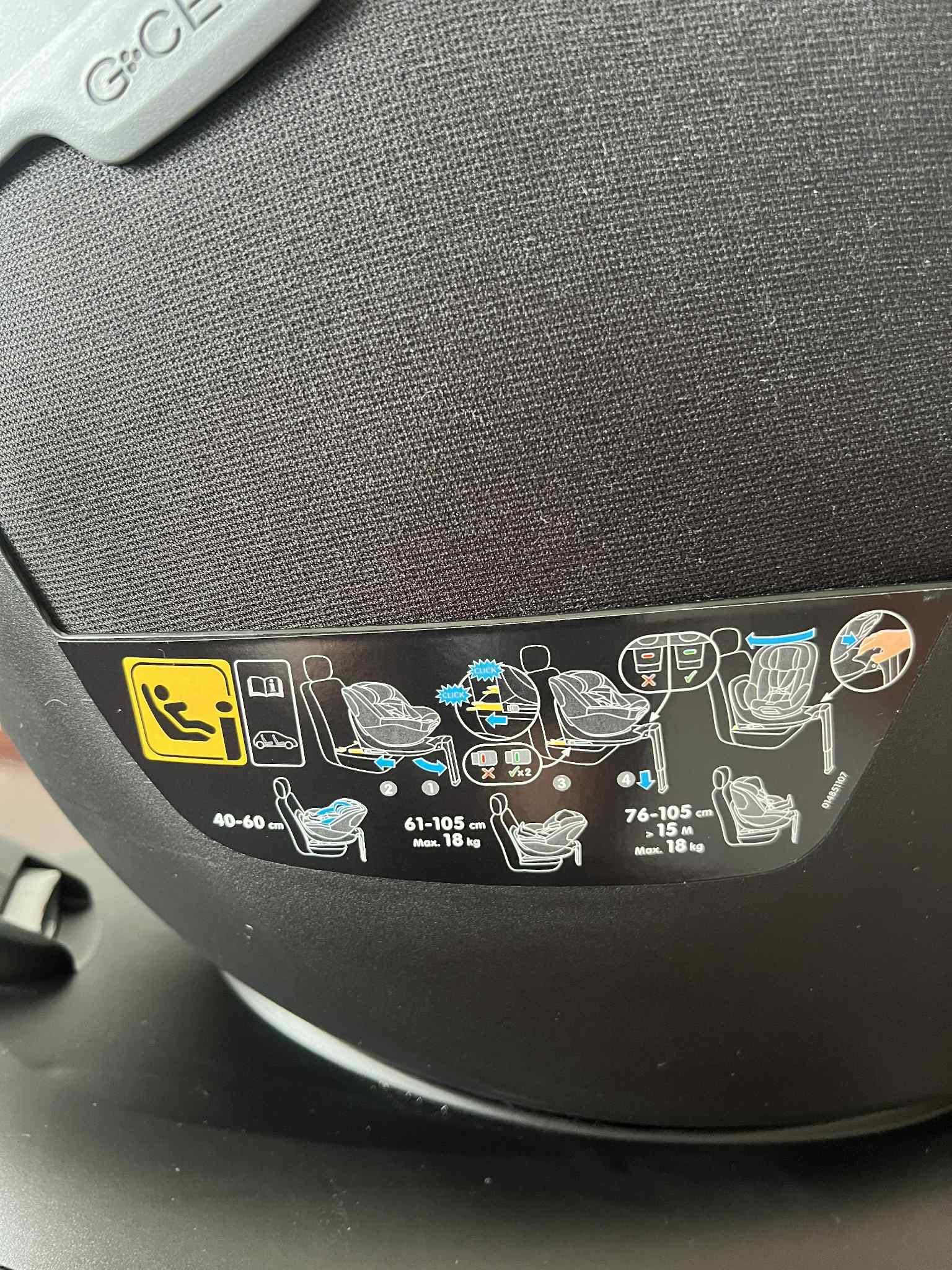 Caldeira auto Maxi cosi isofix