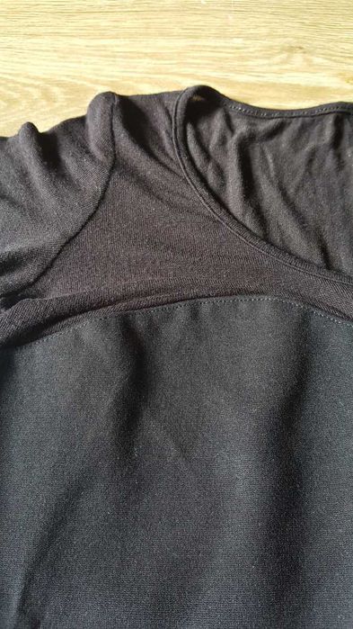 Bluzka czarna ze sznurowaniami gotycka