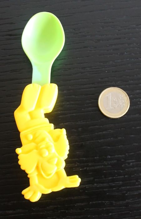 Colher de plástico cão Chocapic da Nestlé