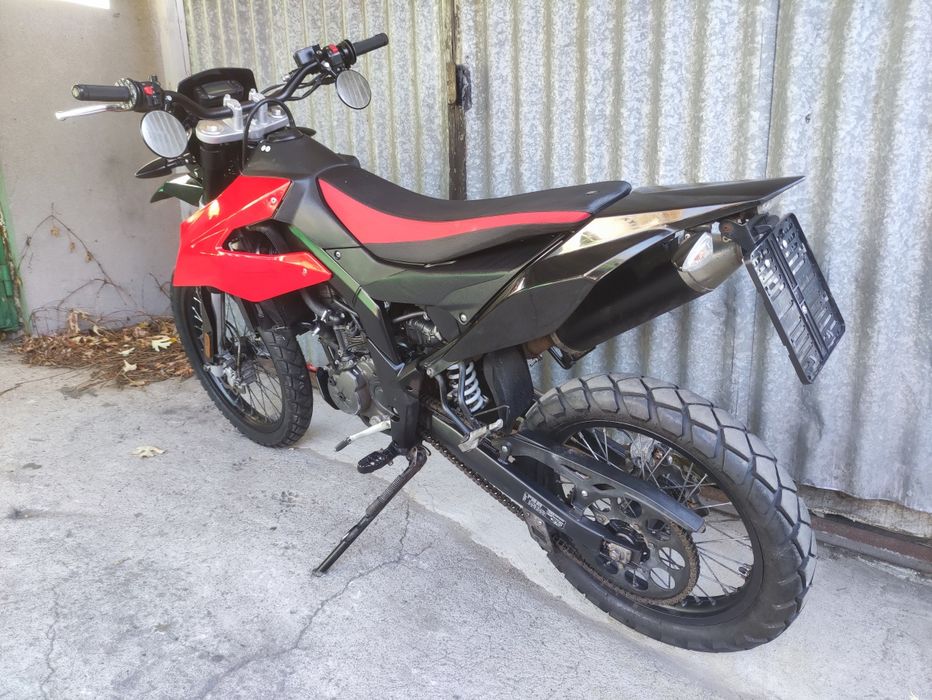 Aprilia RX 125 ABS Enduro 4T po serwisie kat B RATY Transport Gwarancj