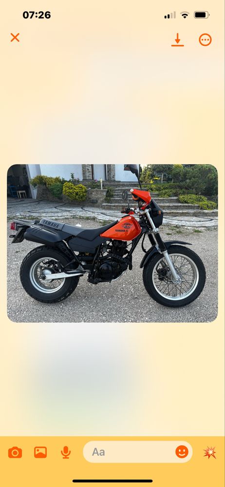 YAMAHA TW 125, 2000r, 15356km