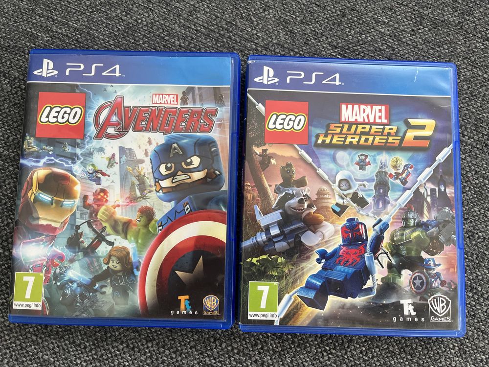 Gry LEGO Avengers i SuperHeroes2 PS4