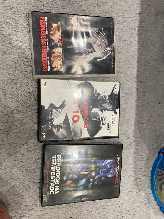 DVDs novos embalados
