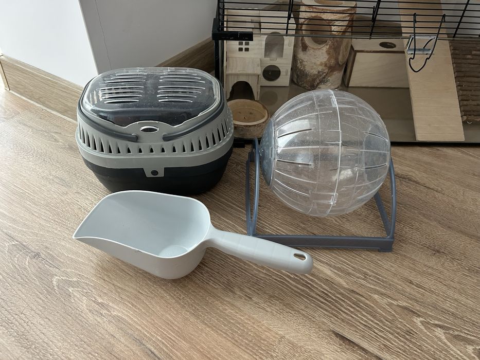 Klatka dla gryzoni 60 x 30 x 40 + AKCESORIA