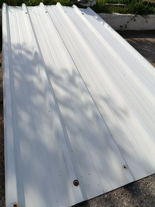 6 Chapas perfiladas sanduíche painel 5 ondas - VALOR FIXO