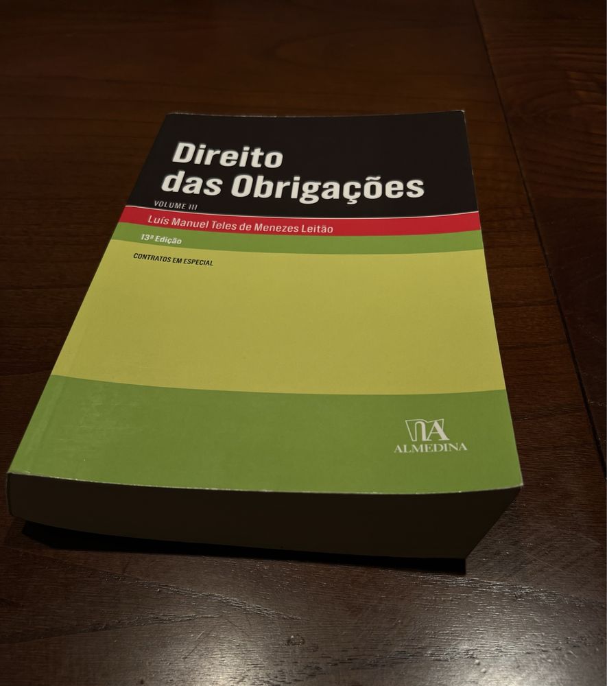 Livro Direito das Obrigações Volume 3 (NOVO) - 2019