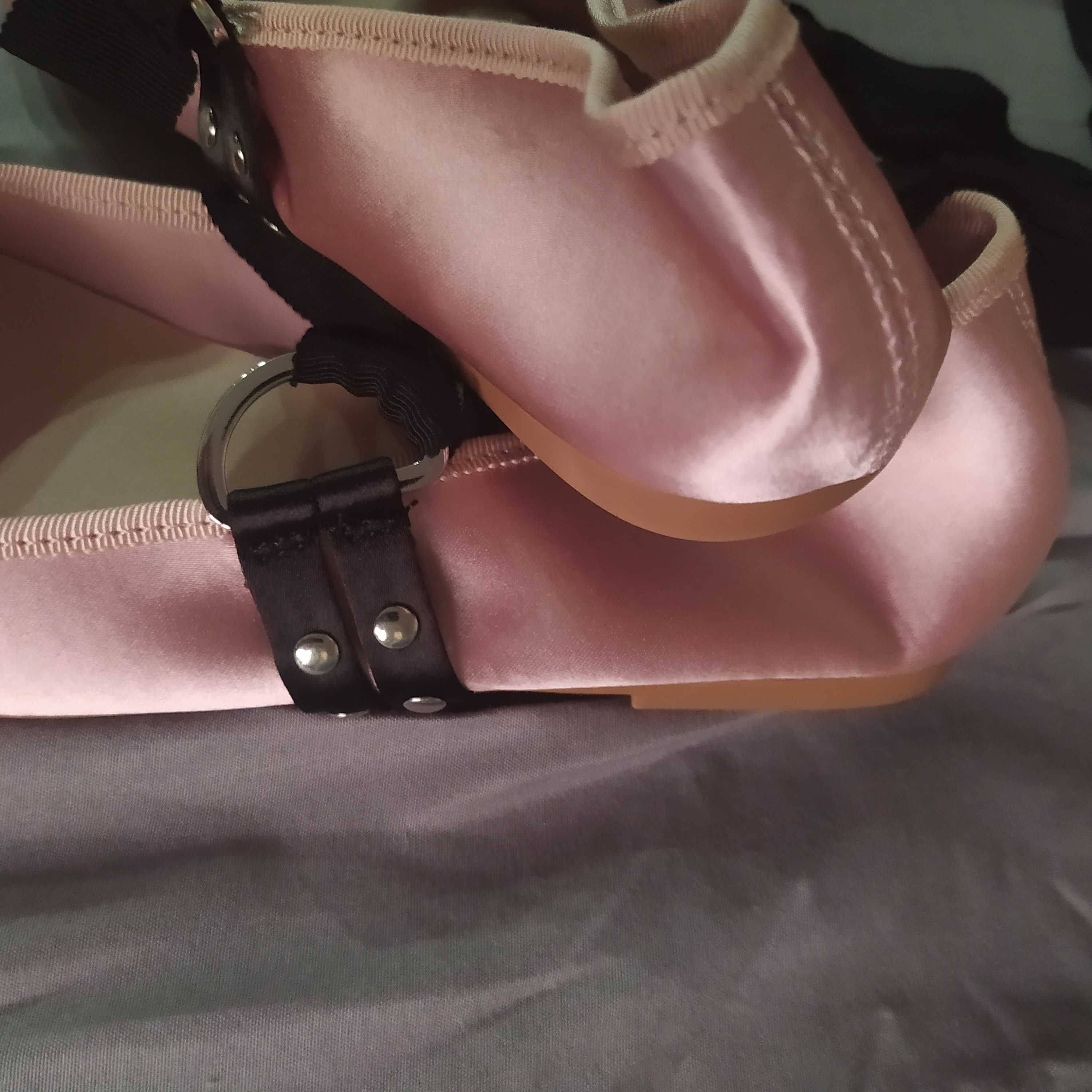 H&M baleriny/baletki /pointy wiązane w kostce  roz.37