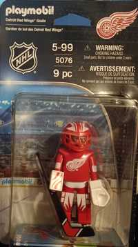 Figurka kolekcjonerska bramkarza NHL Playmobil 5076