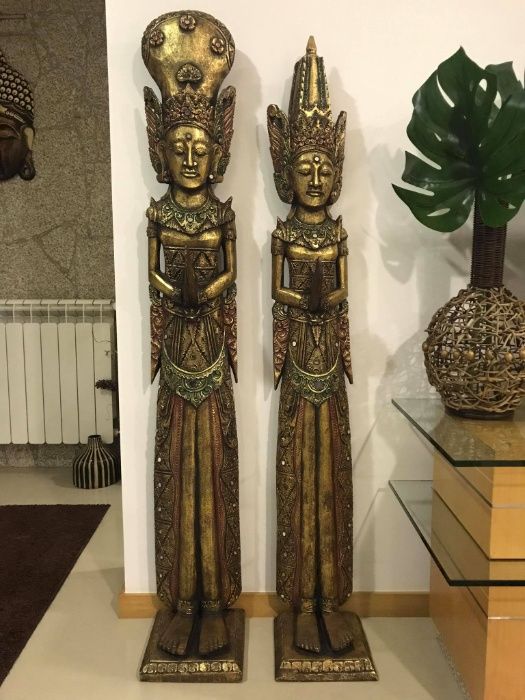 Esculturas Tailandesas feitas à mão