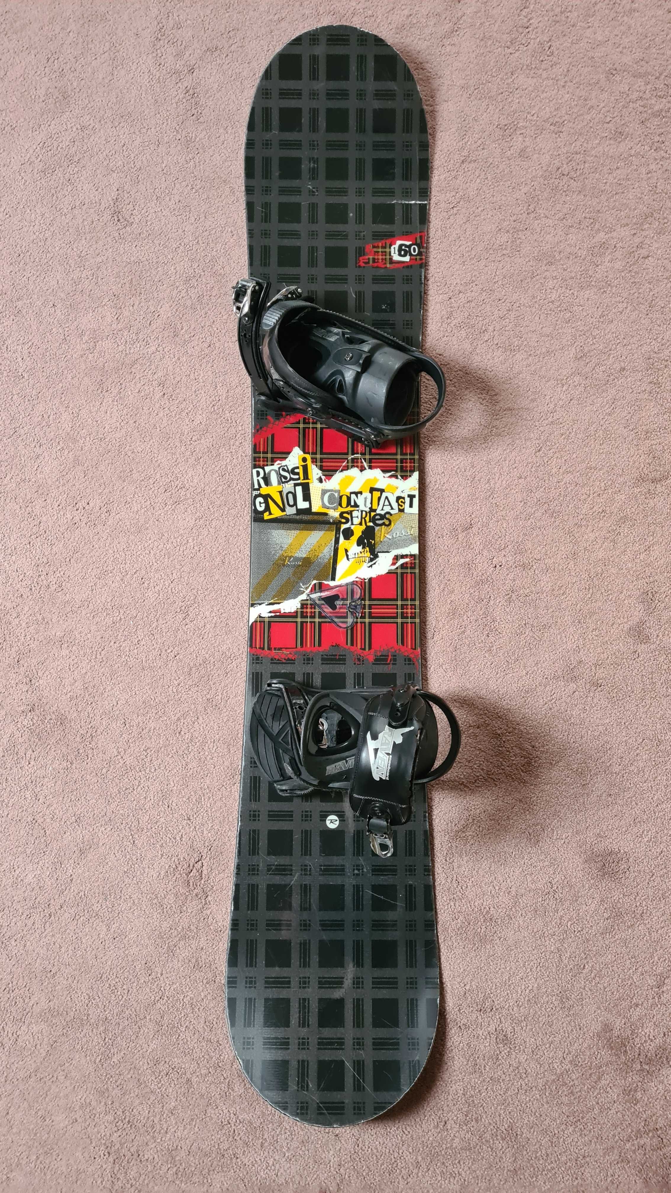Deska snowboardowa Rossignol Contrast Series 160cm, Flex 8, Camber
