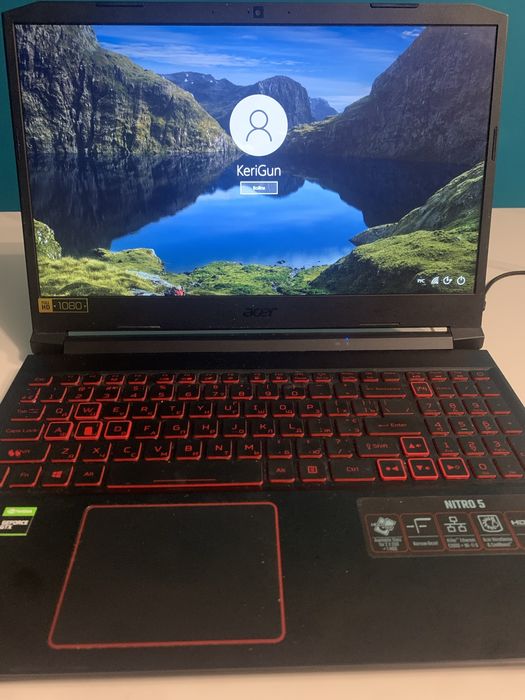 Acer Nitro 5 Ryzen 5 4600H GTX 1650 Ti 16GB RAM SSD 1.5TB