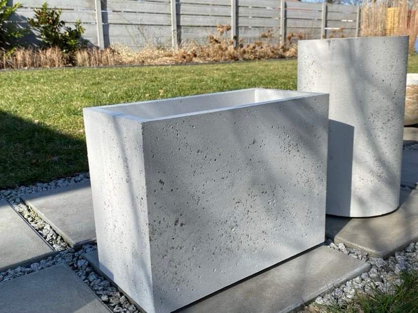 Donica betonowa- styl surowy i Art 20/30/40