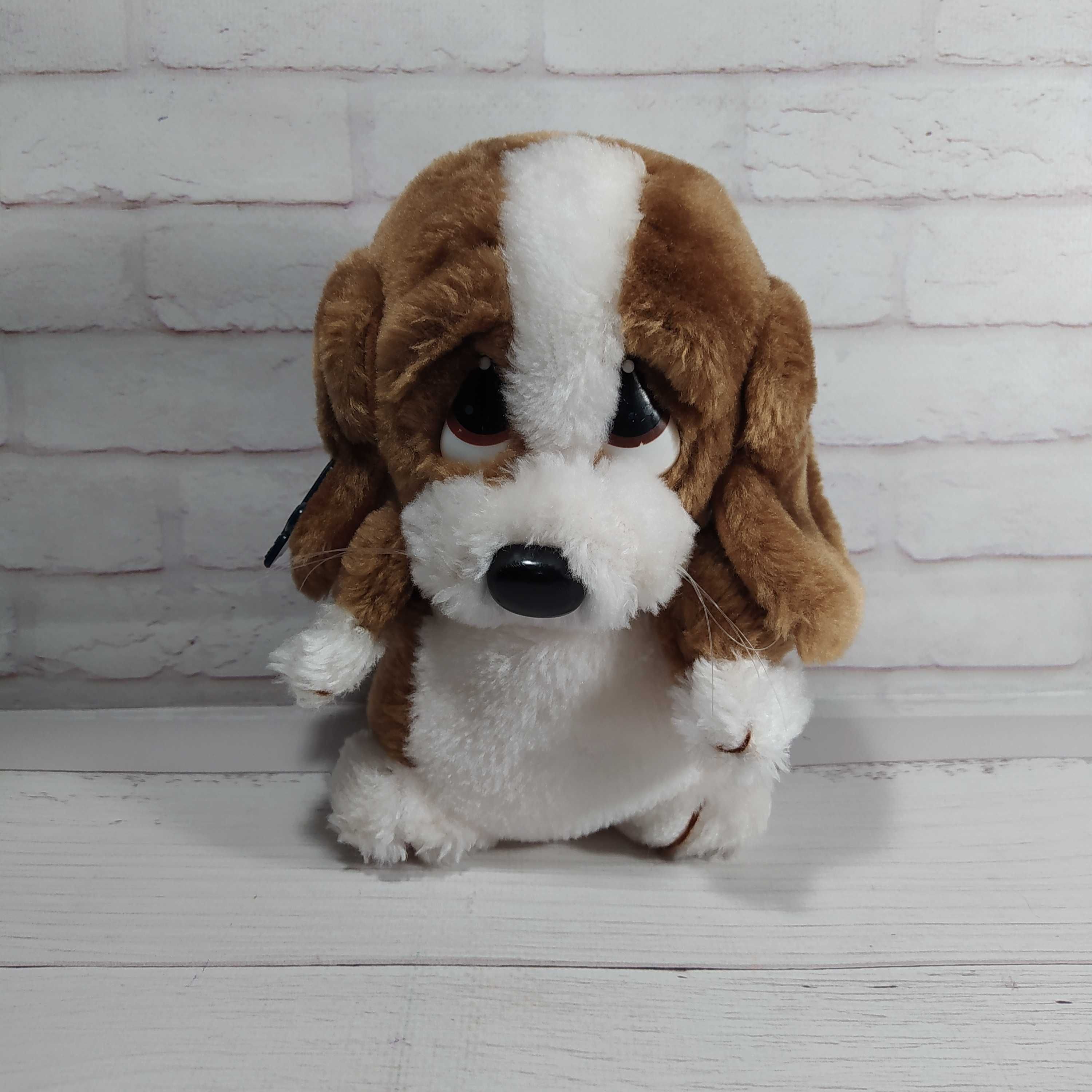 Мягкая игрушка - грустный щенок бигль
