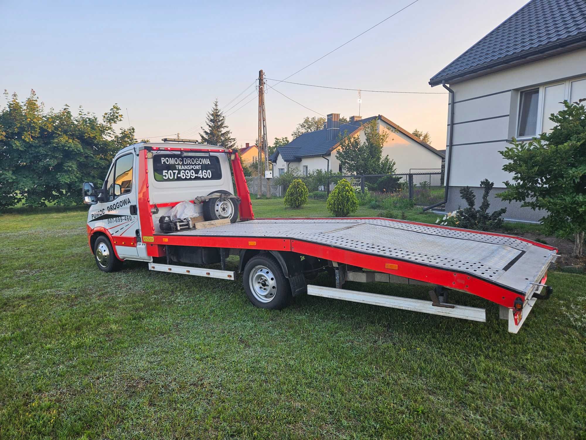 Iveco Daily Pomoc Drogowa 2012r Oryginalna zabudowa JEGGER  Aluminiowa