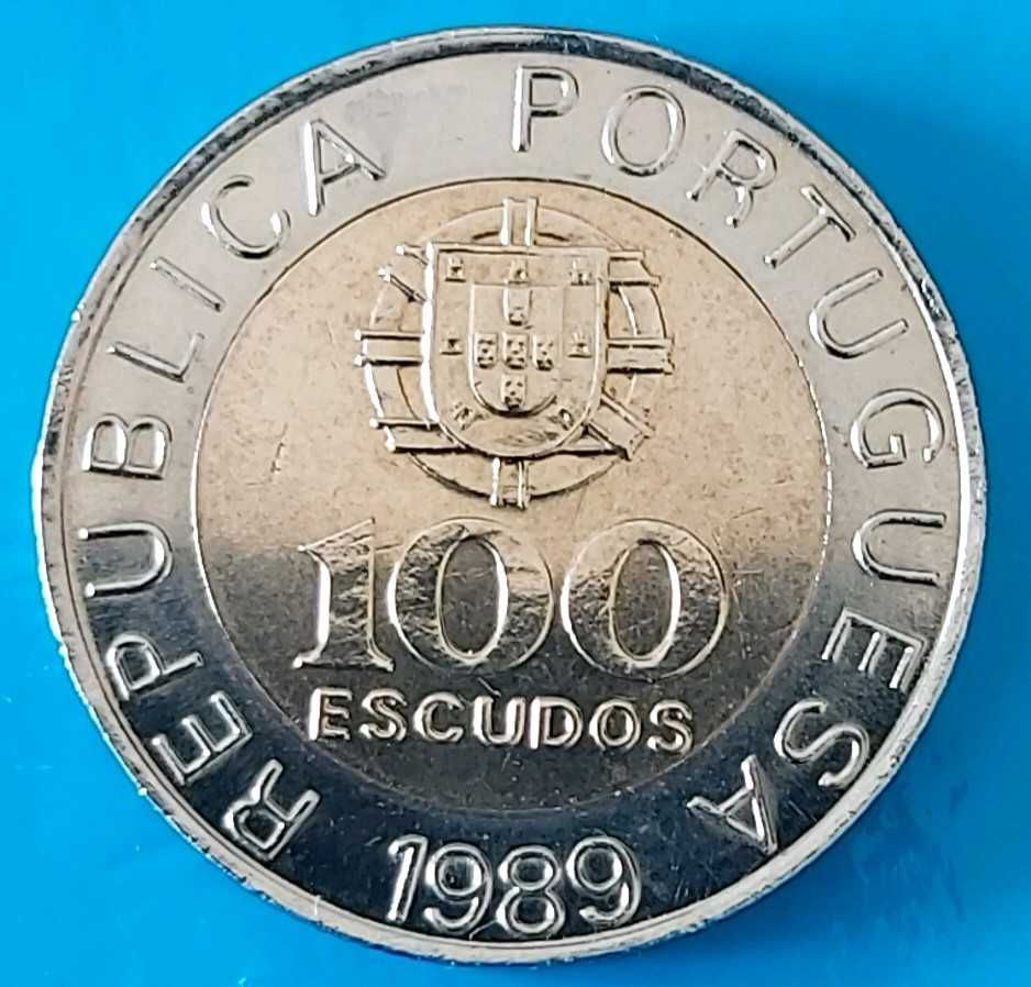 100$00 de 1989,  Pedro Nunes, o Matemático