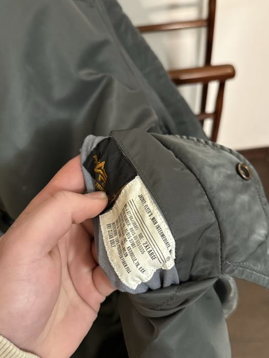 Двосторонній бомбер Alpha Industries MA 1 великий розмір
